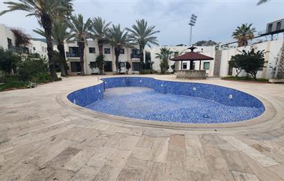 Bodrum merkez havuzlu site içerisinde yerden ısıtmalı 3+1 kiralık daire