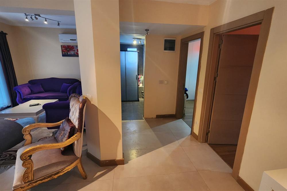 Bodrum merkez havuzlu site içerisinde yerden ısıtmalı 3+1 kiralık daire