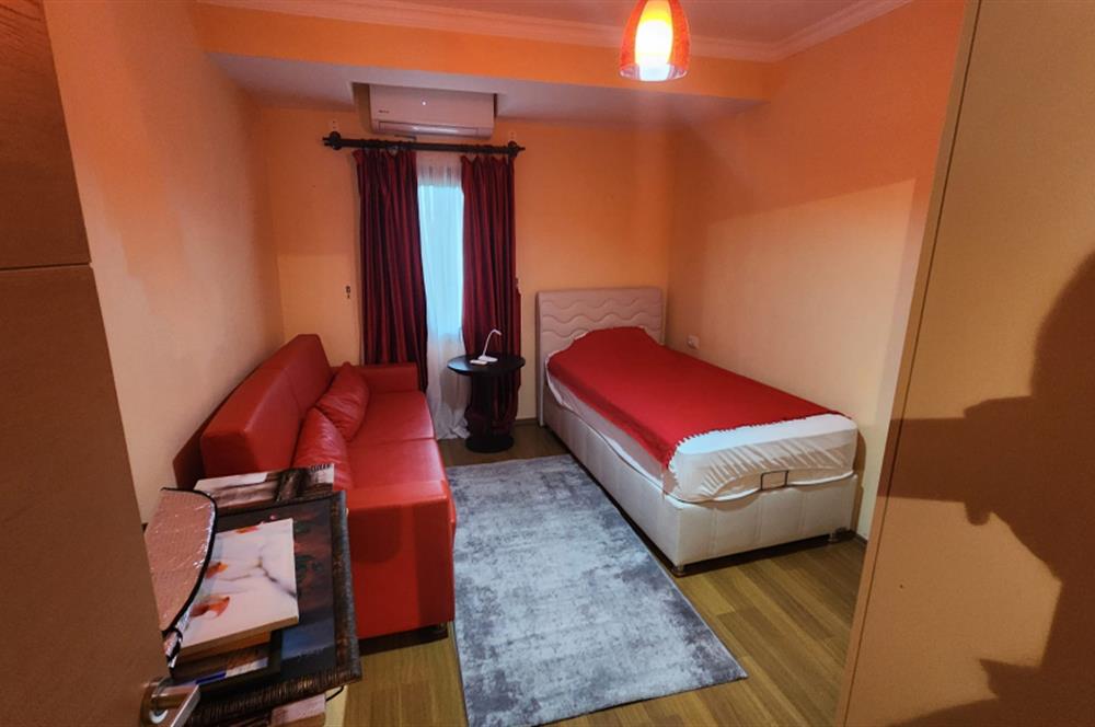 Bodrum merkez havuzlu site içerisinde yerden ısıtmalı 3+1 kiralık daire