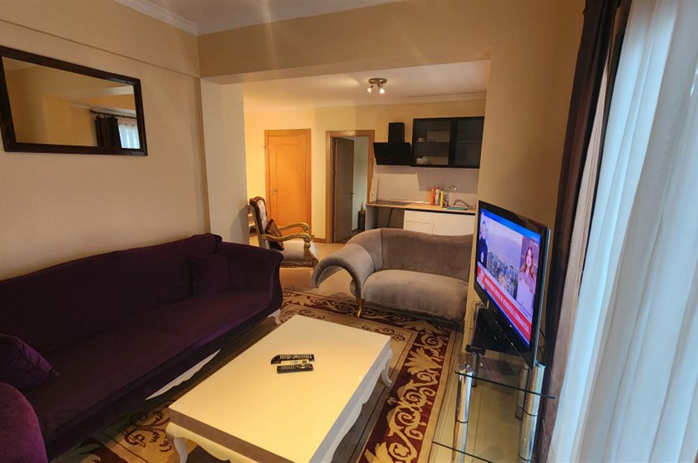 Bodrum merkez havuzlu site içerisinde yerden ısıtmalı 3+1 kiralık daire