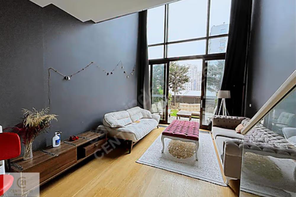 AKBATI MAVİ KULEDE SATILIK AKILLI LOFT ÖZEL BAHÇELİ 1+1