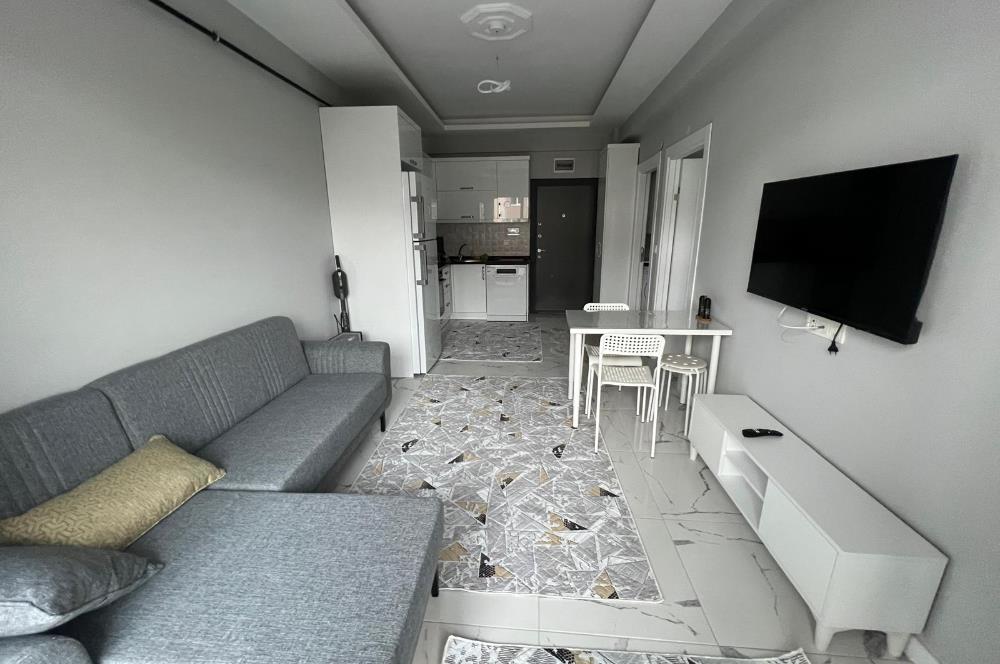 MERKEZİ KONUM GOP'TA SIFIR ARA KAT EŞYALI KİRALIK 1+1 DAİRE