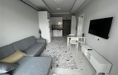 MERKEZİ KONUM GOP'TA SIFIR ARA KAT EŞYALI KİRALIK 1+1 DAİRE