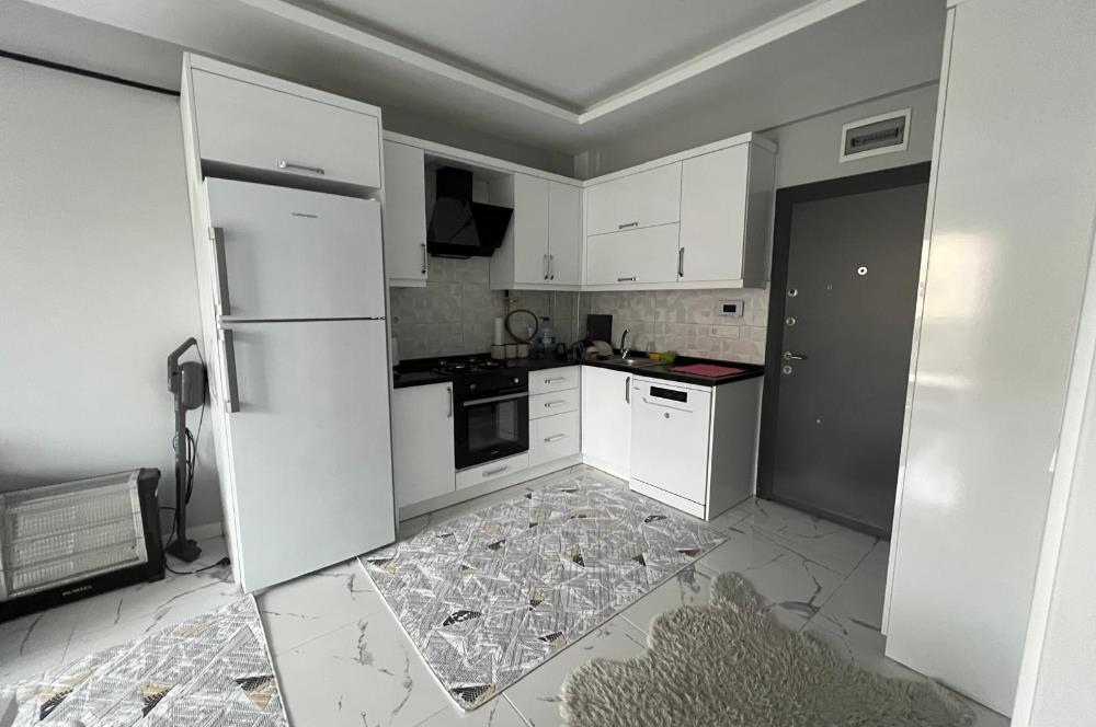 MERKEZİ KONUM GOP'TA SIFIR ARA KAT EŞYALI KİRALIK 1+1 DAİRE