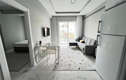 MERKEZİ KONUM GOP'TA SIFIR ARA KAT EŞYALI KİRALIK 1+1 DAİRE