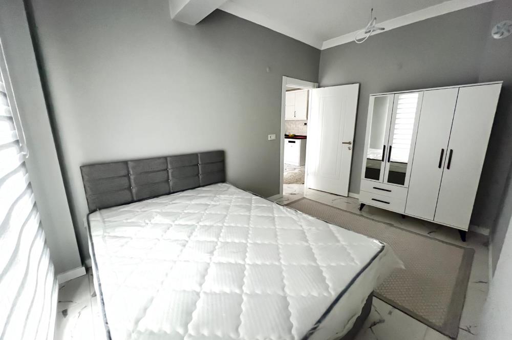 MERKEZİ KONUM GOP'TA SIFIR ARA KAT EŞYALI KİRALIK 1+1 DAİRE