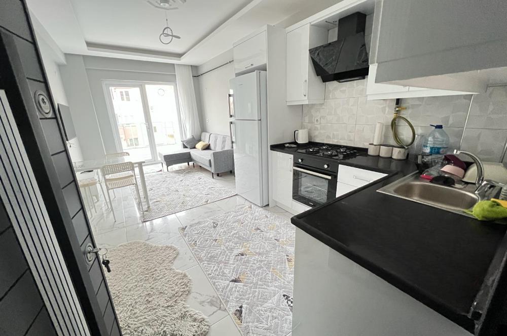 MERKEZİ KONUM GOP'TA SIFIR ARA KAT EŞYALI KİRALIK 1+1 DAİRE