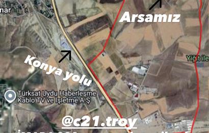 sanayi bölgesinde imara yakın yatırımlık tarla