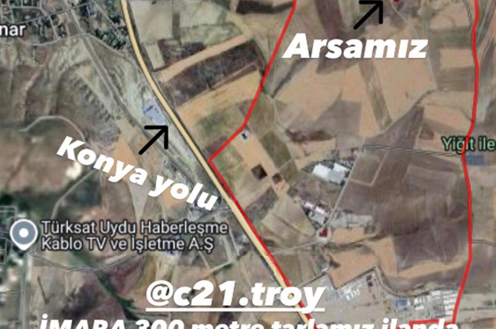 sanayi bölgesinde imara yakın yatırımlık tarla