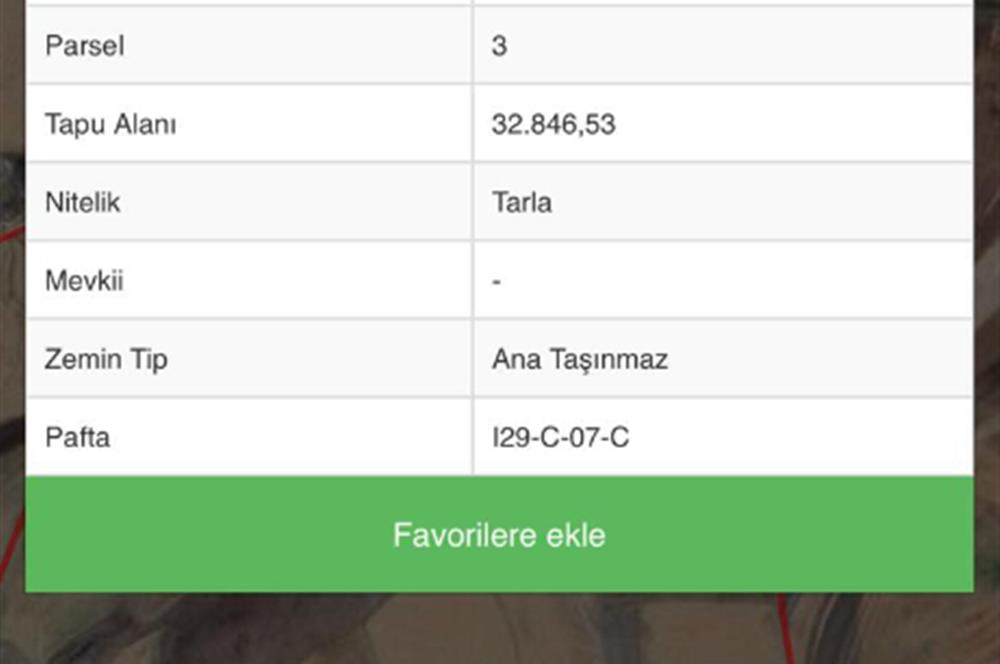 sanayi bölgesinde imara yakın yatırımlık tarla
