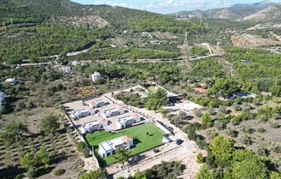Bodrum Kızılağaç Bodrum Çevre yoluna 3 dk. Mesafede satılık tek kat sıfır villa