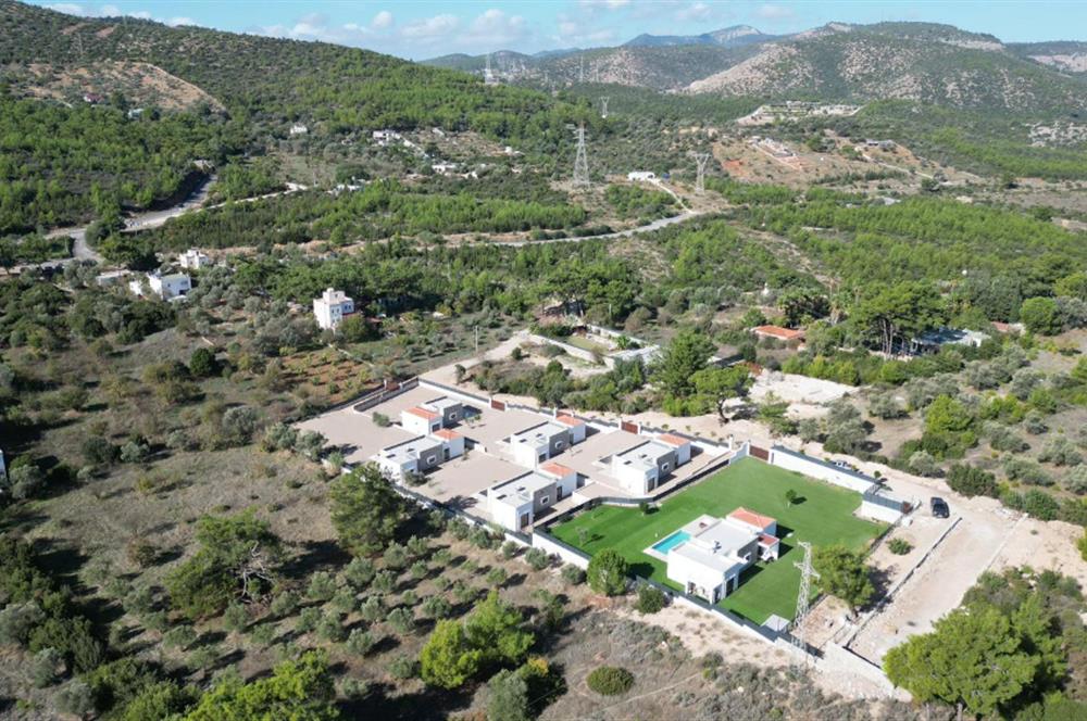 Bodrum Kızılağaç Bodrum Çevre yoluna 3 dk. Mesafede satılık tek kat sıfır villa