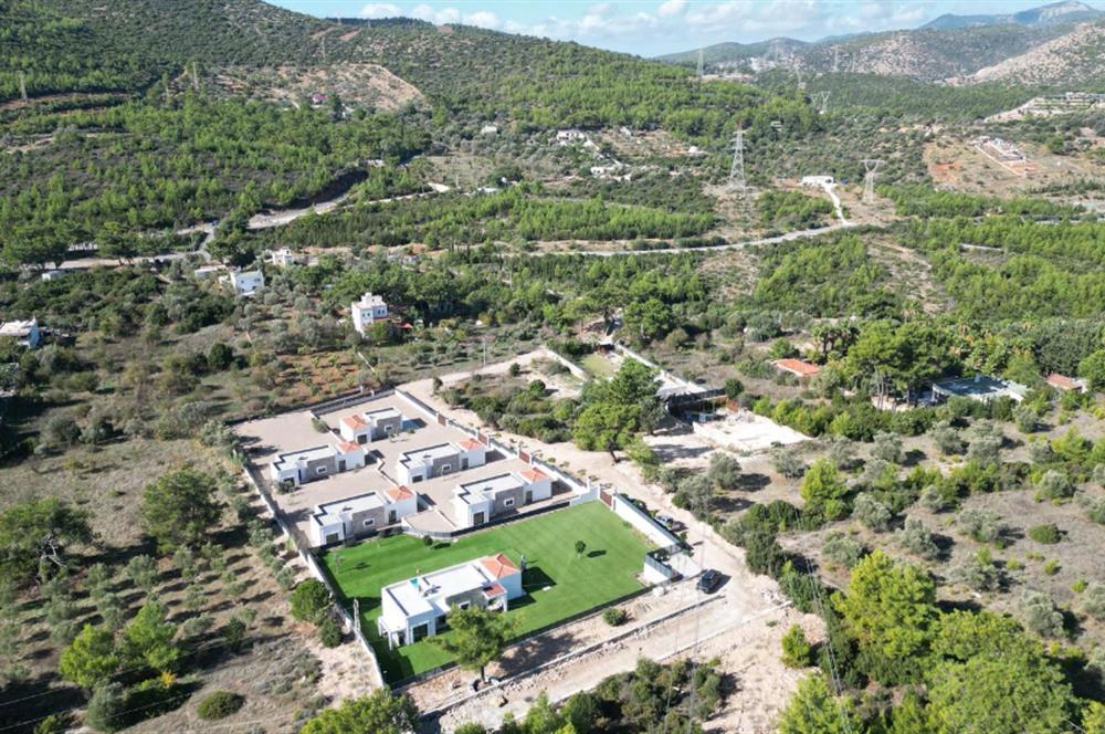 Bodrum Kızılağaç Bodrum Çevre yoluna 3 dk. Mesafede satılık tek kat sıfır villa