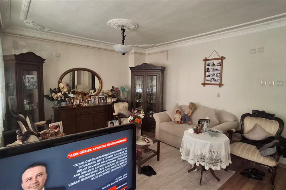 Alaybey İzbana Yürüme Mesafesinde Bakımlı 2+1 Satılık Daire