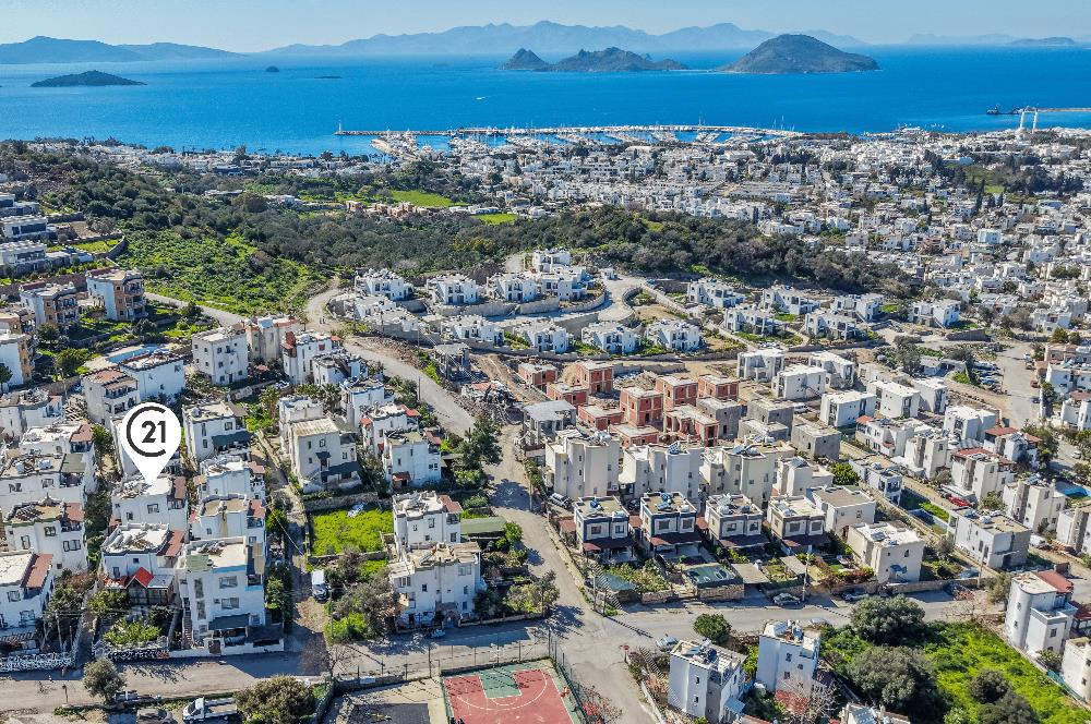 Bodrum Turgutreis Merkezi Konum Satılık 2+1 Dubleks ve 2+1 Daire