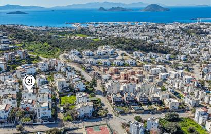 Bodrum Turgutreis Merkezi Konum Satılık 2+1 Dubleks ve 2+1 Daire