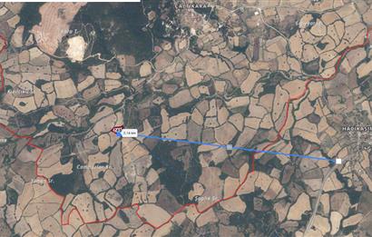 C21 Cius; Çanakkale Çan Çaltıkara Satılık 6.000m2 Tarla