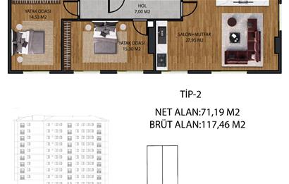 WEST PEARL ATAŞEHİR 2+1 FIRSAT DAİRELER