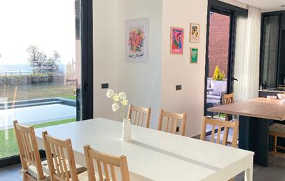 Bodrum Koyunbaba Deniz Manzaralı Özel Havuzlu 4+1 Kiralık Villa