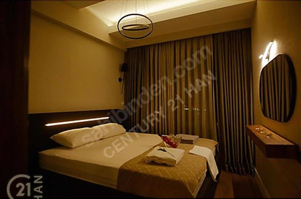 Sirius Town LÜX Eşyalı Havuz Cepheli 1+1 Kiralık Residence