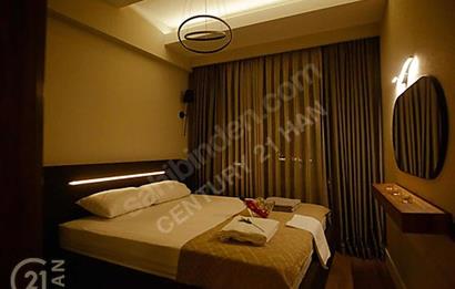 Sirius Town LÜX Eşyalı Havuz Cepheli 1+1 Kiralık Residence