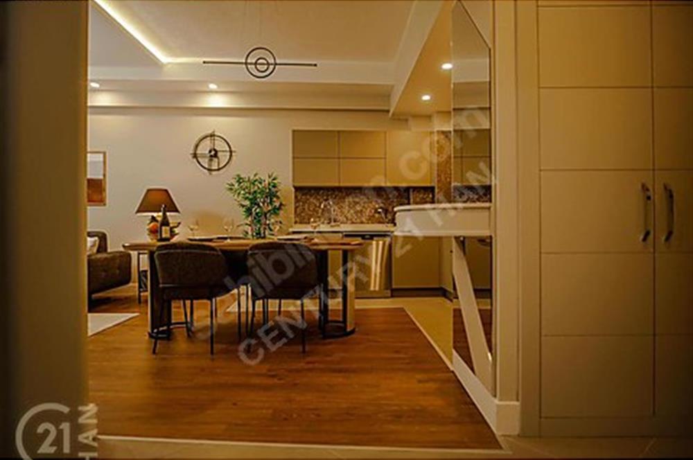 Sirius Town LÜX Eşyalı Havuz Cepheli 1+1 Kiralık Residence