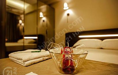 Sirius Town LÜX Eşyalı Havuz Cepheli 1+1 Kiralık Residence