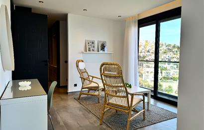 Bodrum Koyunbaba Deniz Manzaralı Özel Havuzlu 4+1 Kiralık Villa