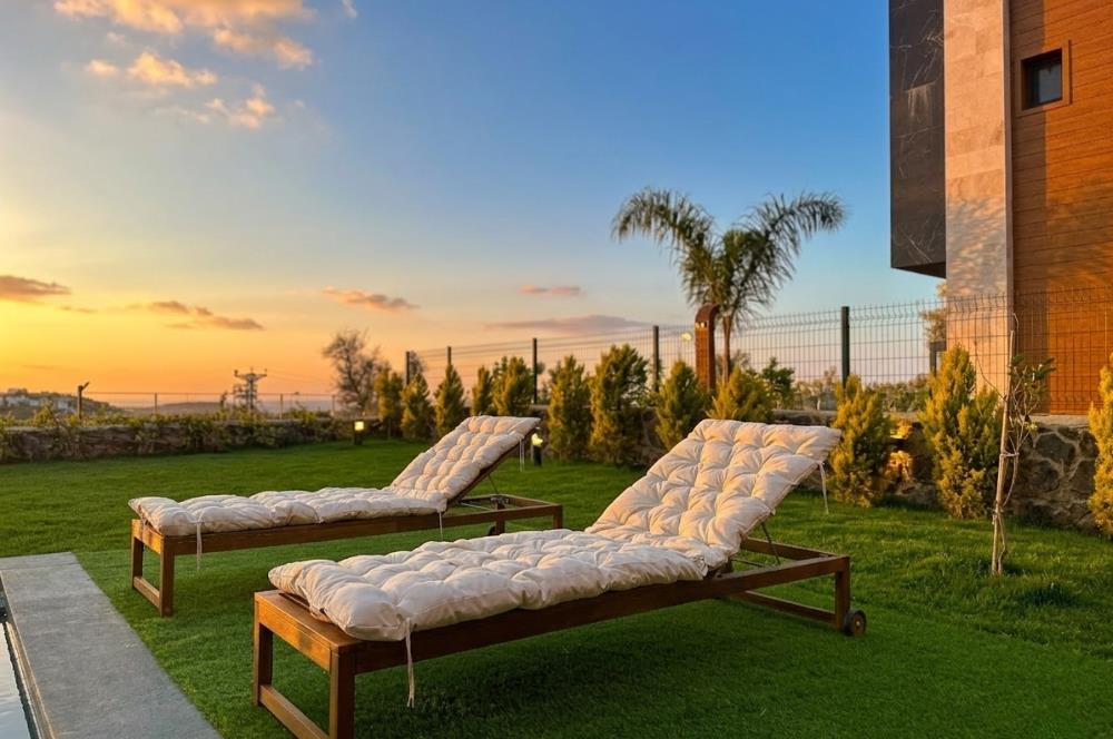 Bodrum Koyunbaba Deniz Manzaralı Özel Havuzlu 4+1 Kiralık Villa