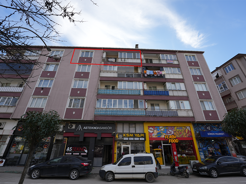 C21 Cius; Dereboyu na Cephe Önü Açık 3+1 Ferah Daire