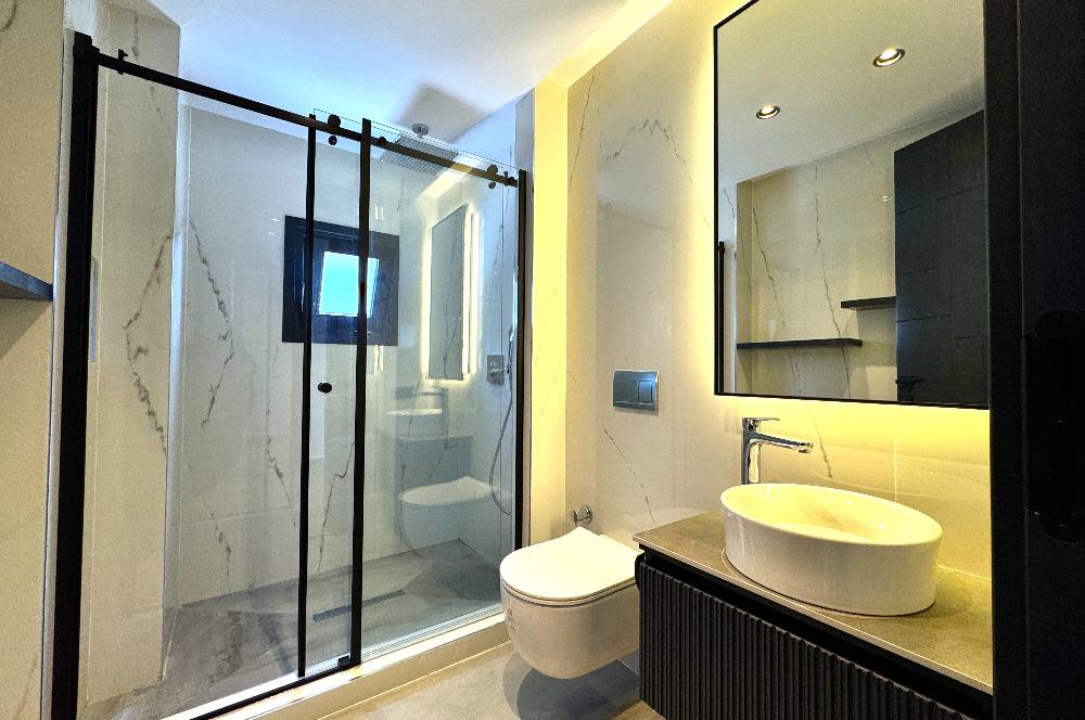 Bodrum Koyunbaba Deniz Manzaralı Özel Havuzlu 4+1 Kiralık Villa