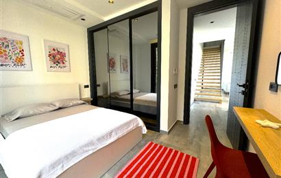 Bodrum Koyunbaba Deniz Manzaralı Özel Havuzlu 4+1 Kiralık Villa