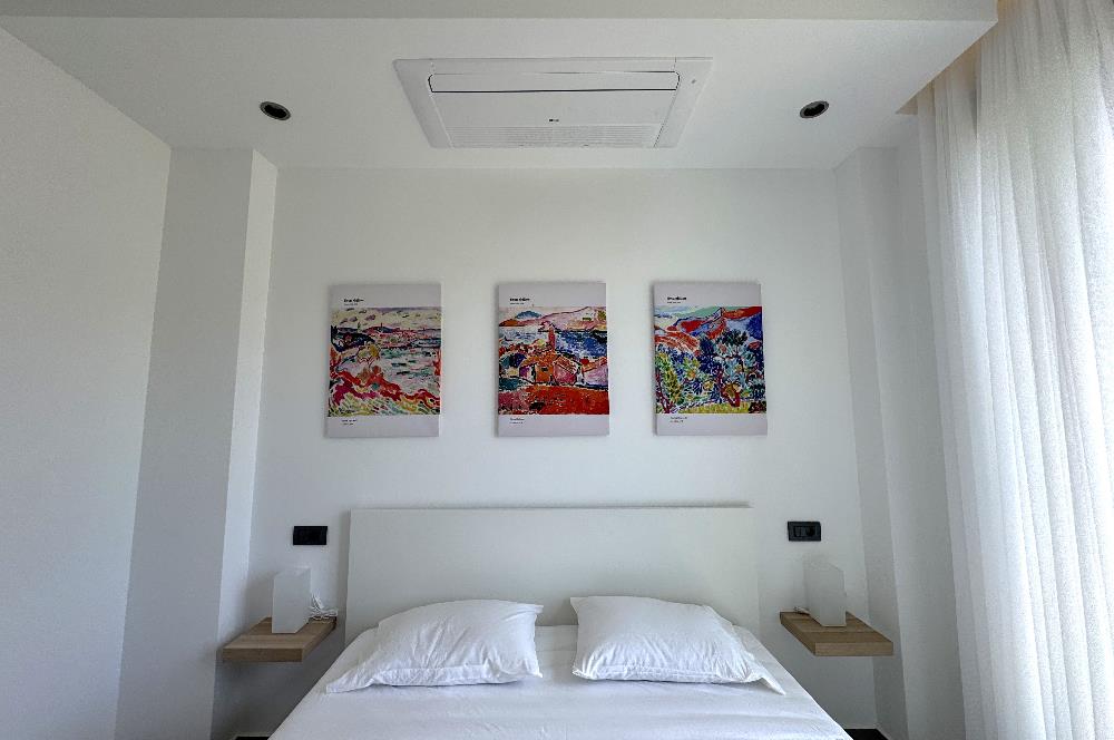 Bodrum Koyunbaba Deniz Manzaralı Özel Havuzlu 4+1 Kiralık Villa