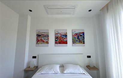 Bodrum Koyunbaba Deniz Manzaralı Özel Havuzlu 4+1 Kiralık Villa