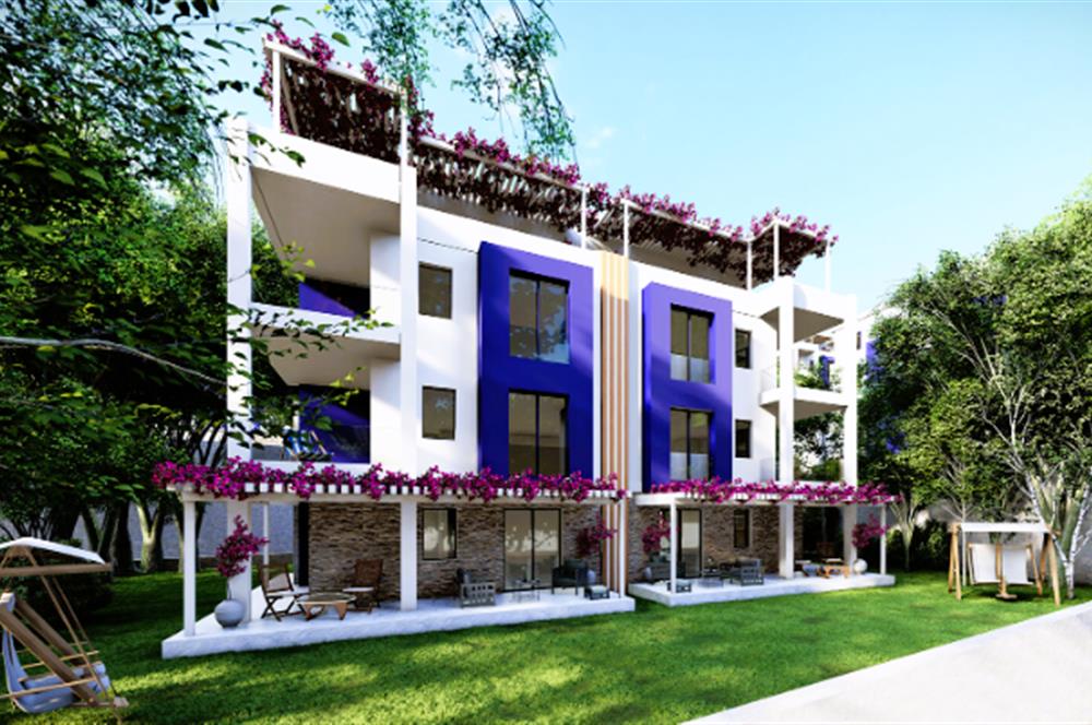 Kıyıkışlacık İasos Marin Sitesi Deniz manzaralı 2+1 Sıfır Daireler