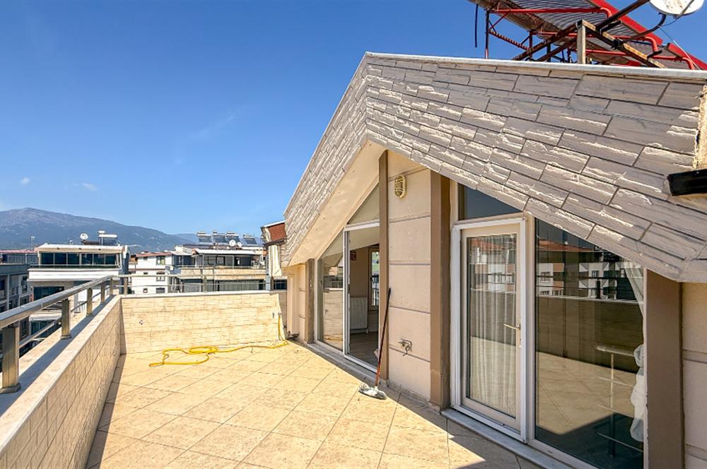 Akçay'ın En Donanımlı Rezidansında Barbekülü, 3+1 Çatı Dubleksi