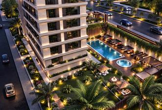 FİNANS MERKEZİNE KOMŞU,  2+1 DAİRELER - 3 - 33006