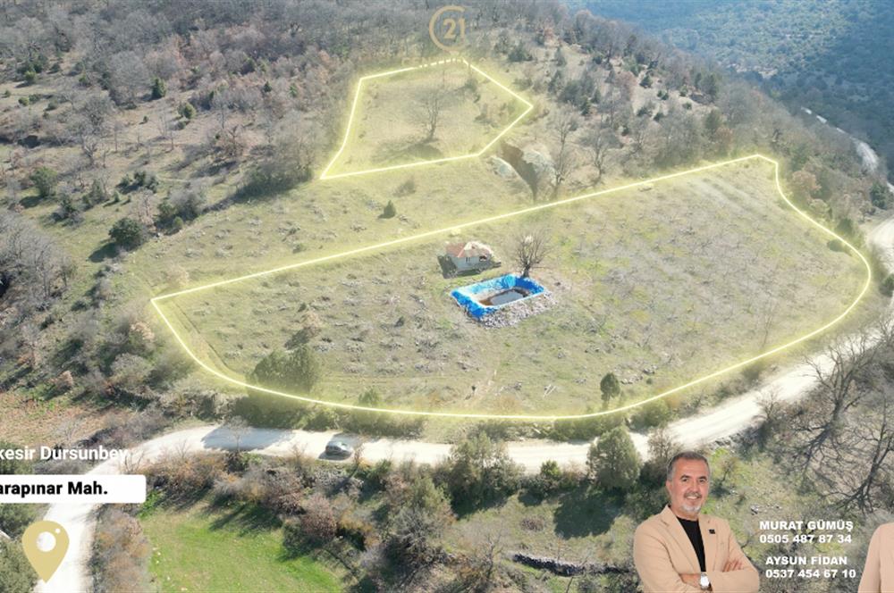 C21 BAL'DAN DURSUNBEY/KARAPINAR MAHALLESİ SATILIK CEVİZLİK