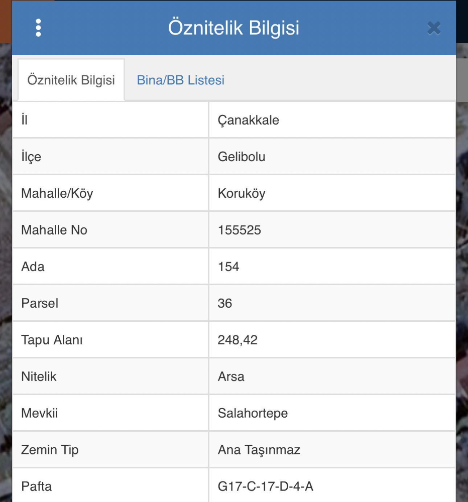 ÇANAKKALE DENİZE YAKIN MÜSTAKİL TAPULU 
