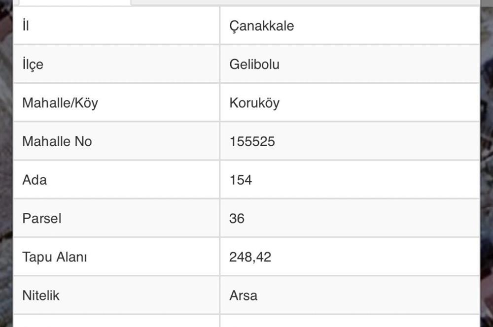 ÇANAKKALE DENİZE YAKIN MÜSTAKİL TAPULU 