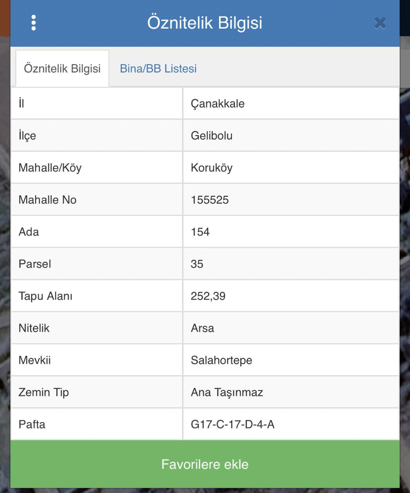 ÇANAKKALE DENİZE YAKIN MÜSTAKİL TAPULU 
