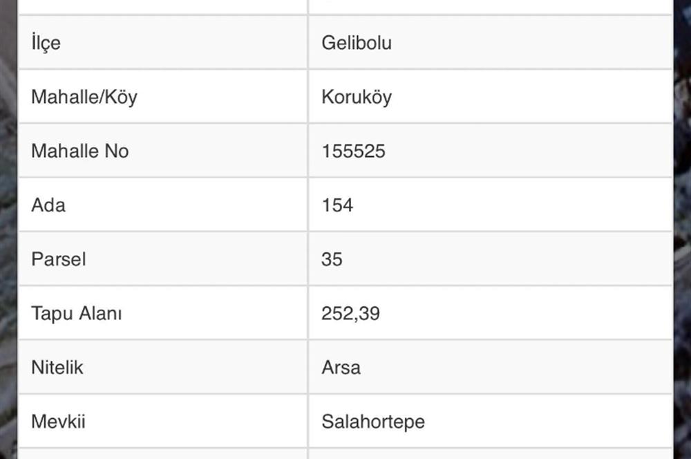 ÇANAKKALE DENİZE YAKIN MÜSTAKİL TAPULU 