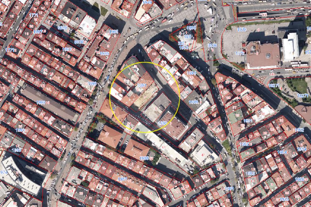 GAZİOSMANPAŞA MERKEZ KATLI OTOPARK-TİCARİ İMARLI 758 M2 ARSA