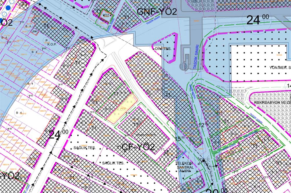 GAZİOSMANPAŞA MERKEZ KATLI OTOPARK-TİCARİ İMARLI 758 M2 ARSA
