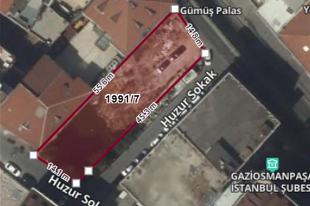 GAZİOSMANPAŞA MERKEZ KATLI OTOPARK-TİCARİ İMARLI 758 M2 ARSA
