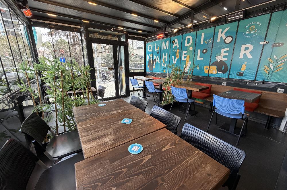 FIRSAT! İSKELE SOKAKTA KİRA AVANTAJLI DEVREN KİRALIK HAZIR KAFE