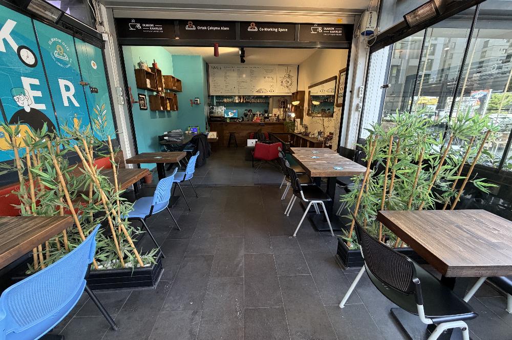 FIRSAT! İSKELE SOKAKTA KİRA AVANTAJLI DEVREN KİRALIK HAZIR KAFE