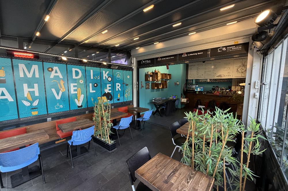 FIRSAT! İSKELE SOKAKTA KİRA AVANTAJLI DEVREN KİRALIK HAZIR KAFE