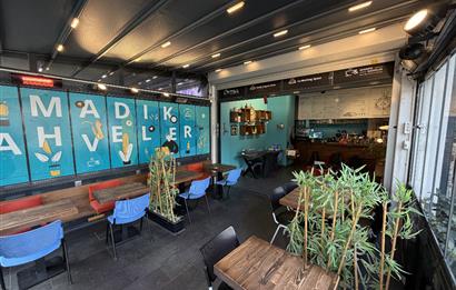 FIRSAT! İSKELE SOKAKTA KİRA AVANTAJLI DEVREN KİRALIK HAZIR KAFE