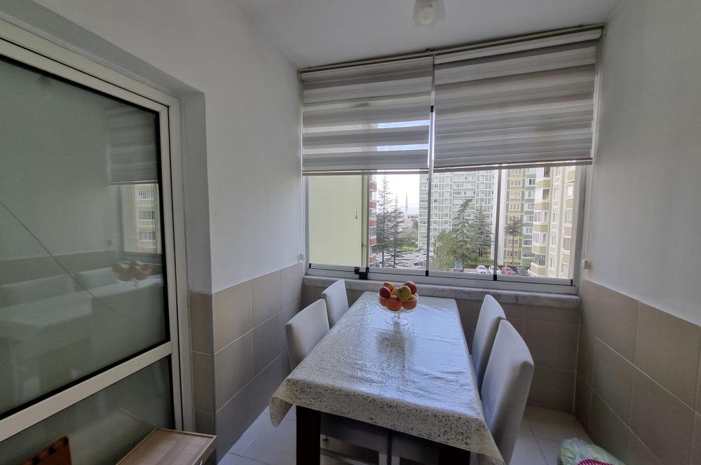 BANKA BLOKLARI'NDA 3+1 MASRAFSIZ, BAKIMLI, ARA KAT SATILIK DAİRE